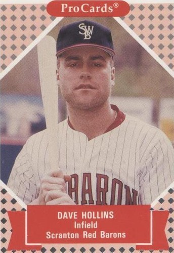1991 ProCards Tomorrow's Heroes - Dave Hollins #296