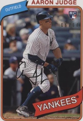 2017 Topps Transcendent - Aaron Judge #AJ-1980