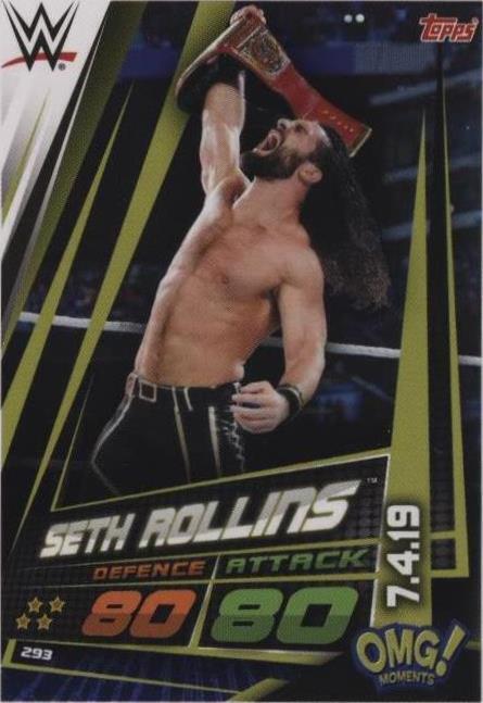 2019 Topps WWE Slam Attax Universe - Seth Rollins #293