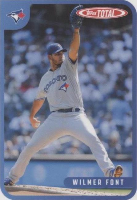 2020 Topps Total - Wilmer Font #524