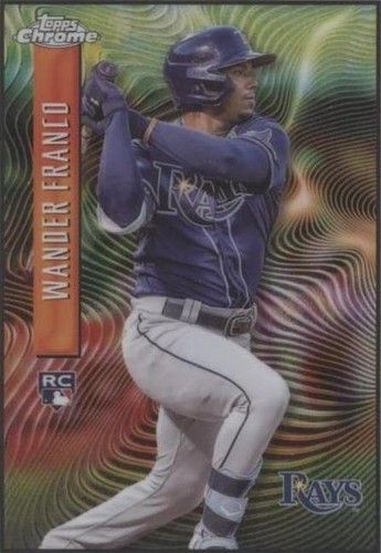 2022 Topps Expose #EX-6 Wander Franco Rays RC Green /99 | eBay