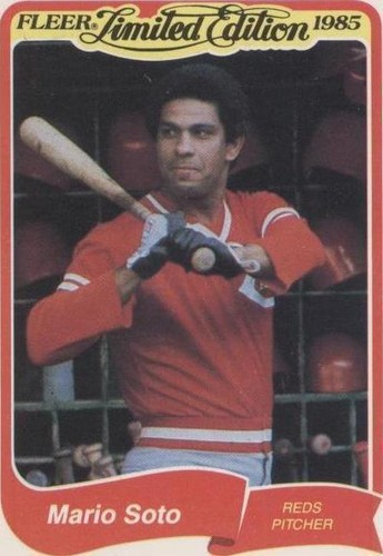 1985 Fleer Limited Edition Baseball Superstars - Mario Soto #36