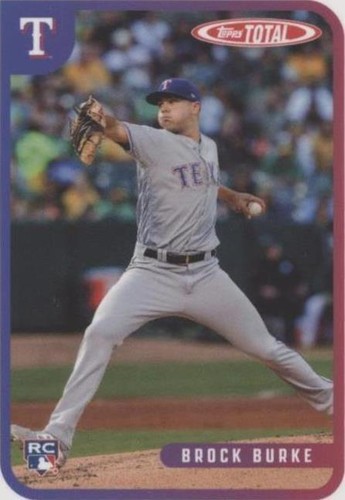 2020 Topps Total - Brock Burke #512