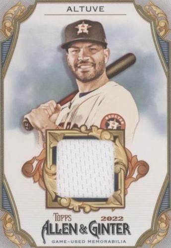 2022 Topps Allen & Ginter - Jose Altuve #AGRB-JA