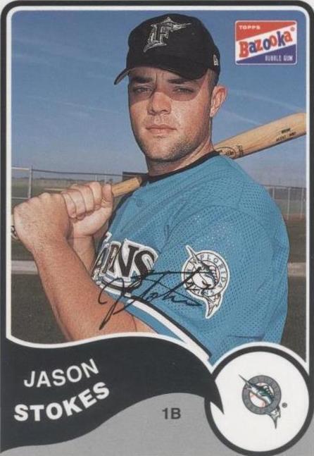 2003 Topps Bazooka - Jason Stokes #131