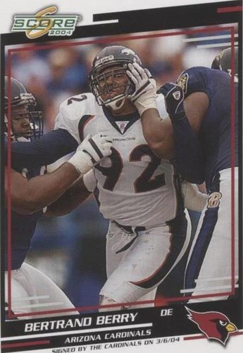 2004 Score Bertrand Berry #7