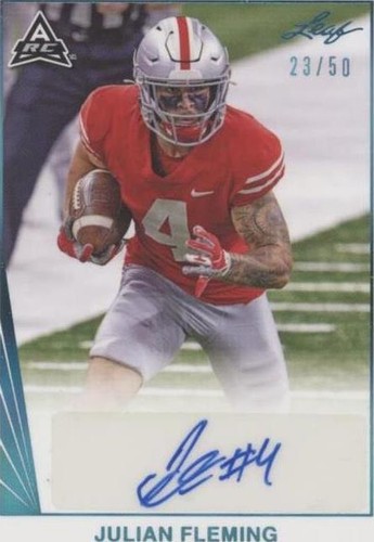 2021 Leaf Memories Julian Fleming #BA-JF1