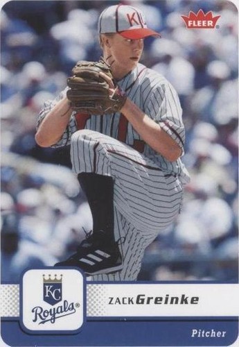 2006 Fleer - Zack Greinke #343
