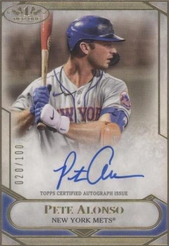 2021 Topps Tier One - Pete Alonso #T1TA-PA