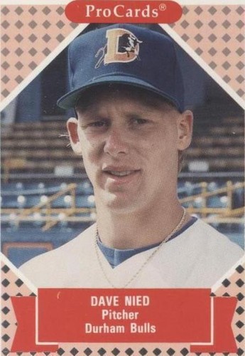 1991 ProCards Tomorrow's Heroes - David Nied #188