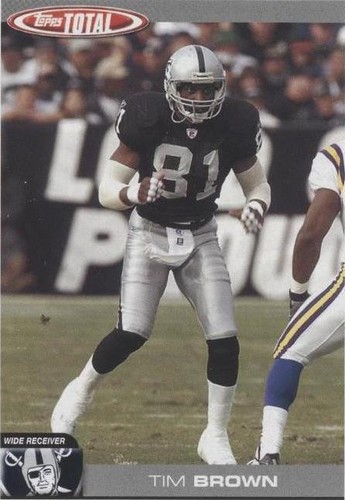 2004 Topps Total Tim Brown #113
