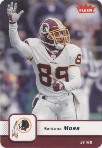 2006 Fleer Santana Moss #99