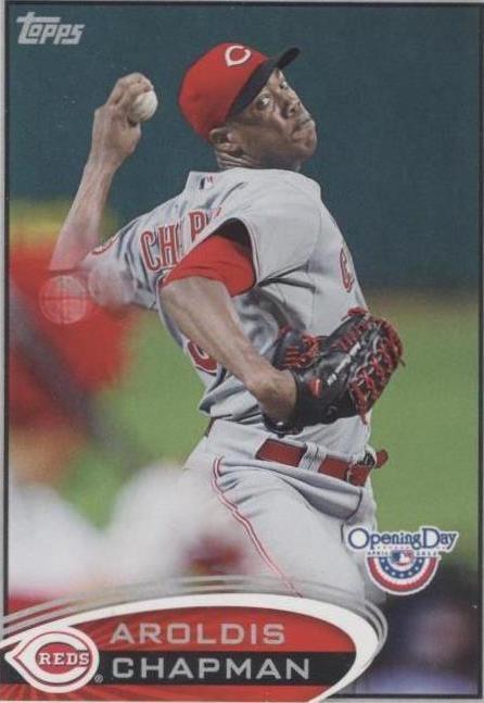 2012 Topps Opening Day - Aroldis Chapman #22