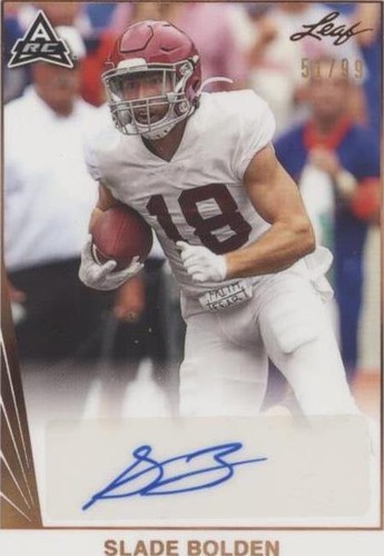 2021 Leaf Memories Slade Bolden #BA-SB1