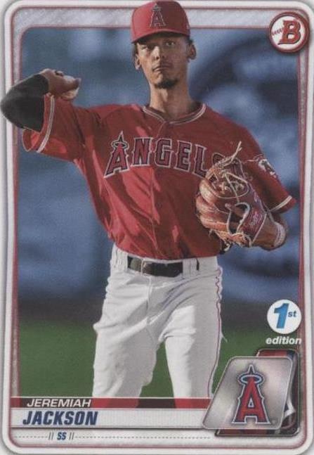 2020 Bowman Draft 1st Edition - Jeremiah Jackson #BD-169