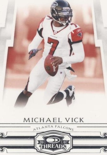 2007 Donruss Threads Michael Vick #4
