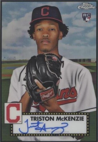 2021 Topps Chrome Platinum Anniversary - Triston McKenzie #PA-TM