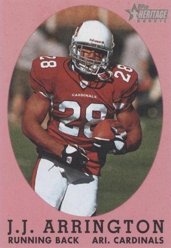 2005 Topps Heritage J.J. Arrington #342