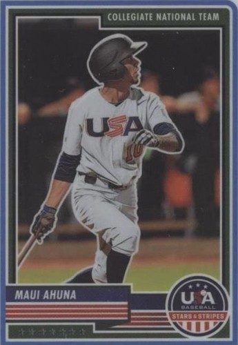 2023 Panini USA Baseball Stars & Stripes - Maui Ahuna #94
