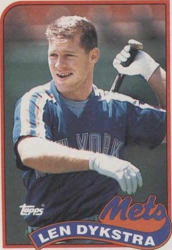 1989 Topps - Lenny Dykstra #435