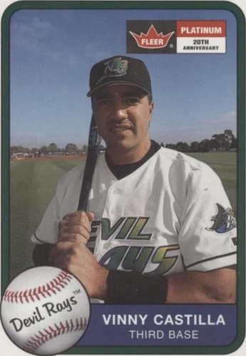 2001 Fleer Platinum - Vinny Castilla #165