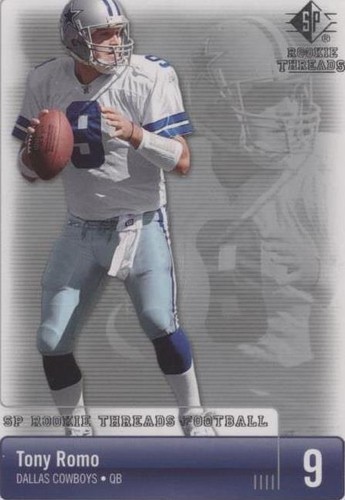 2007 SP Rookie Threads Tony Romo #29