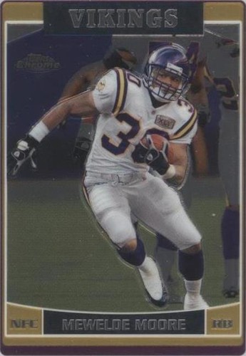 2006 Topps Chrome Mewelde Moore #71