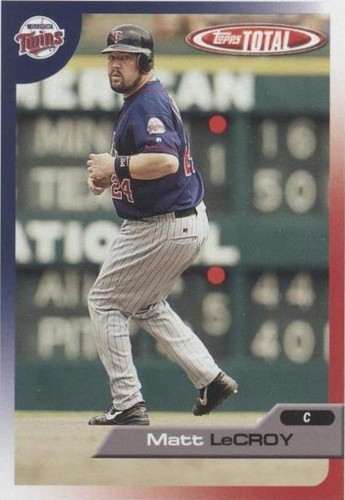 2005 Topps Total - Matt LeCroy #161