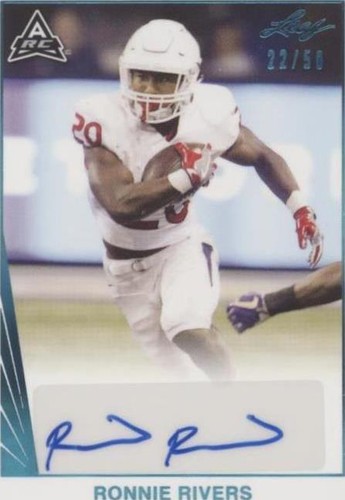 2021 Leaf Memories Ronnie Rivers #BA-RR2