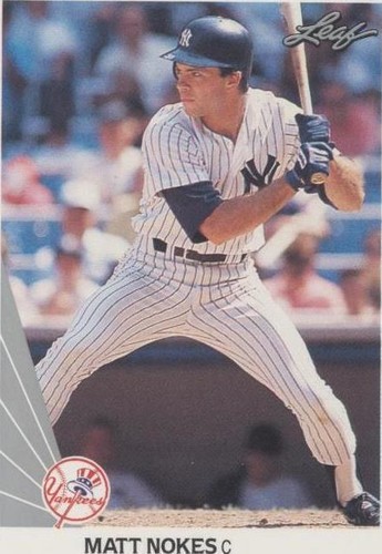 1990 Leaf - Matt Nokes #314