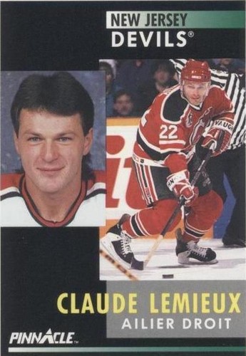 1991-92 Pinnacle French - Claude Lemieux #70