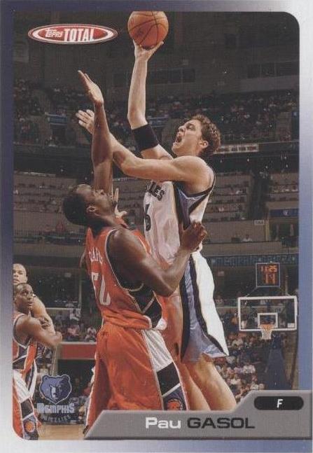2005-06 Topps Total - Pau Gasol #14