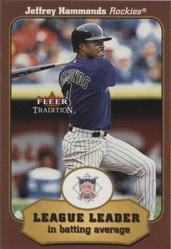 2001 Fleer Tradition - Jeffrey Hammonds #385