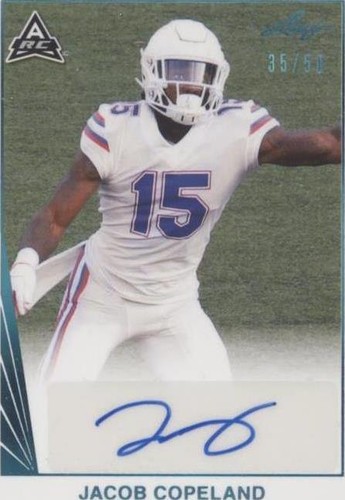 2021 Leaf Memories Jacob Copeland #BA-JC2