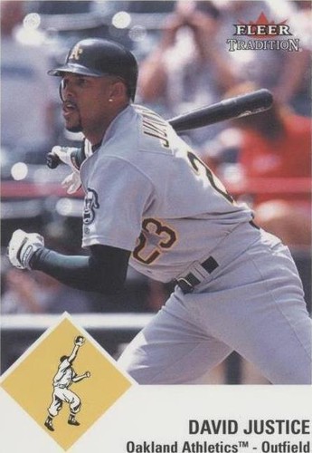 2003 Fleer Tradition - David Justice #323