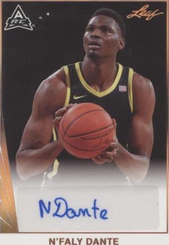 2021-22 Leaf Memories - N'faly Dante #BA-ND1