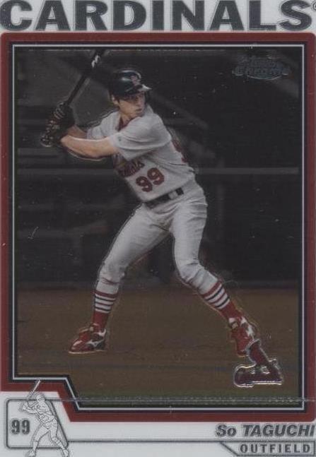 2004 Topps Chrome - So Taguchi #449