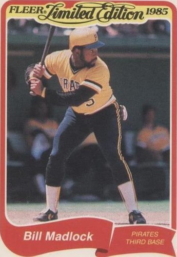 1985 Fleer Limited Edition Baseball Superstars - Bill Madlock #19