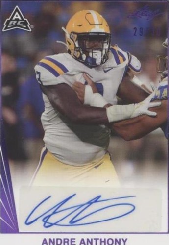 2021 Leaf Memories Andre Anthony #BA-AA2
