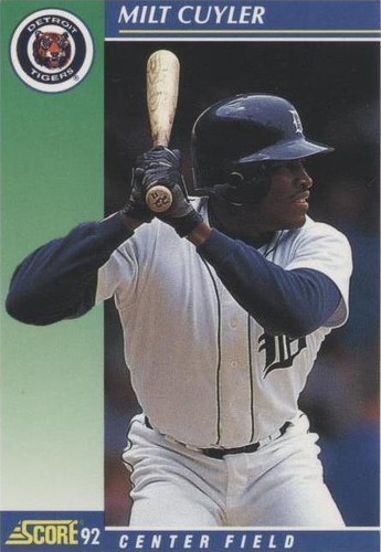 1992 Score - Milt Cuyler #26