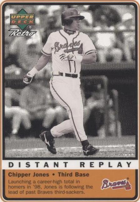 1999 Upper Deck Retro - Chipper Jones #D10