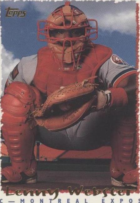 1995 Topps - Lenny Webster #374