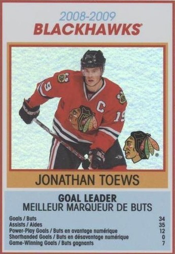 2009-10 O-Pee-Chee - Jonathan Toews #TC7