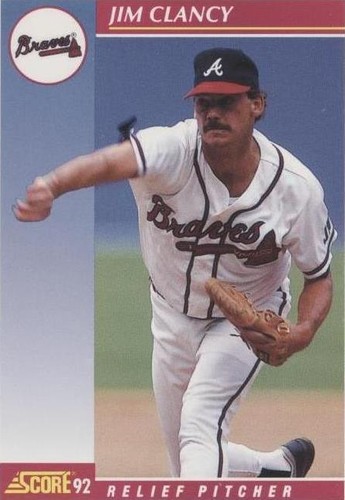 1992 Score - Jim Clancy #627