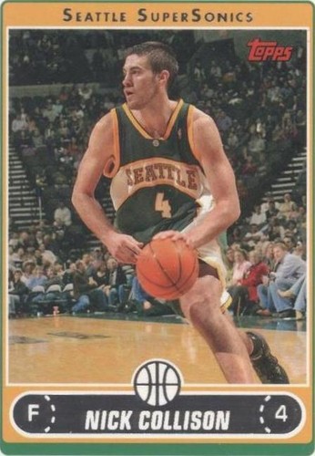 2006-07 Topps - Nick Collison #186