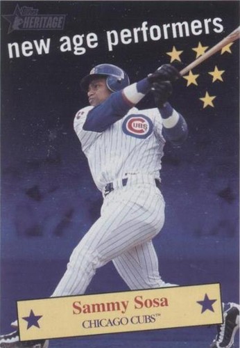 2001 Topps Heritage - Sammy Sosa #NAP2