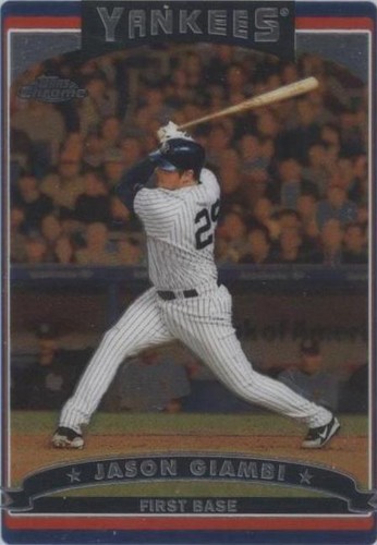 2006 Topps Chrome - Jason Giambi #61