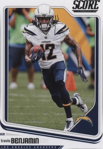 2018 Score Travis Benjamin #184