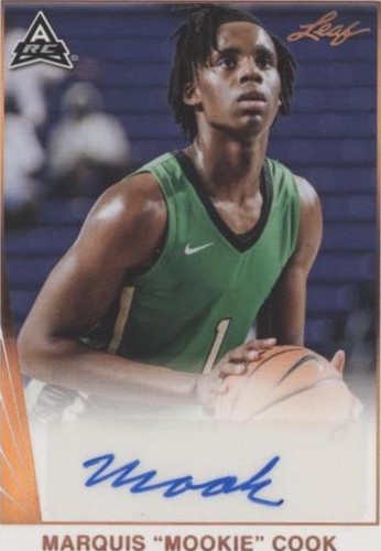 2021-22 Leaf Memories - Mookie Cook #BA-MC3