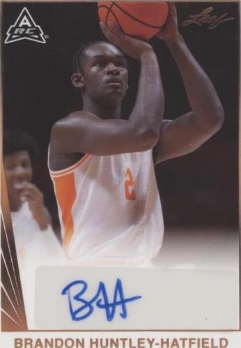 2021-22 Leaf Memories - Brandon Huntley-Hatfield #BA-BHH